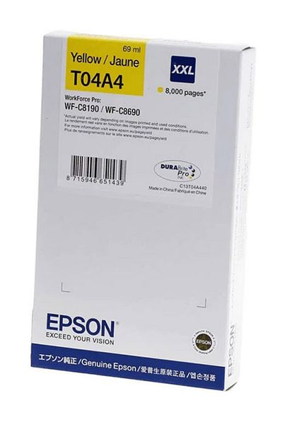 EPSON Cartuș Original Galben T04A4 (C13T04A44N)