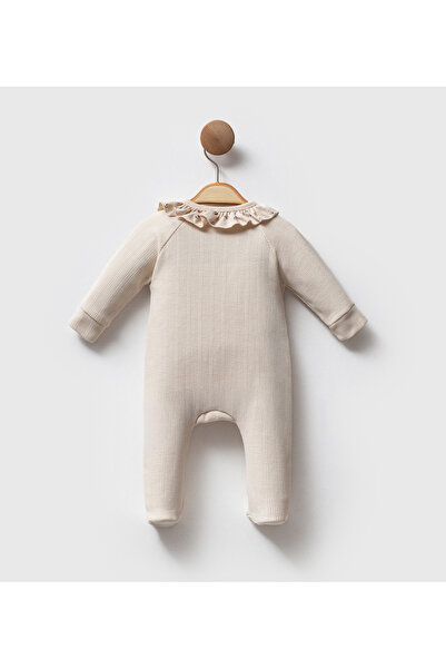 Cassiope Jacquard Floral Printed Jumpsuit with Booties