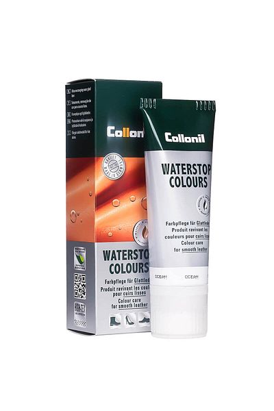 Collonil Waterstop Colours Almond Oil Shoe Cream, 75 ml, ocean