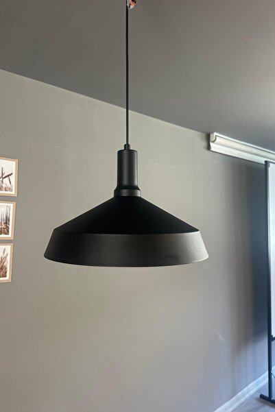 Bamyum Lema Tekli Avize Siyah Fener Başlık Sarkıt Lamba Restoran Cafe Salon Avizeleri