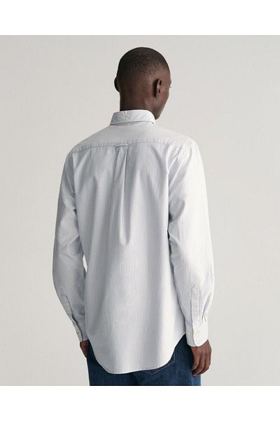 Gant Regular Fit Banker Stripe Classic Oxford Shirt