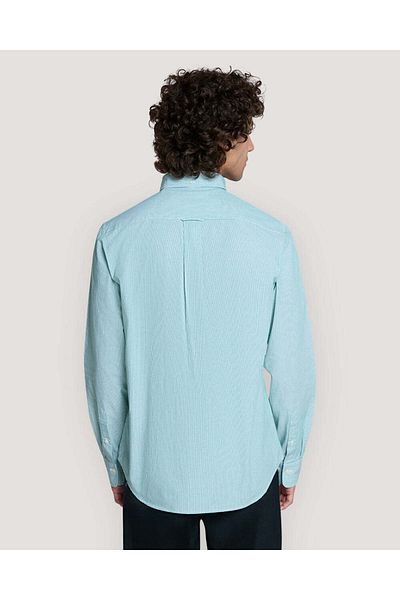 Gant Regular Fit Striped Dobby Dot Shirt