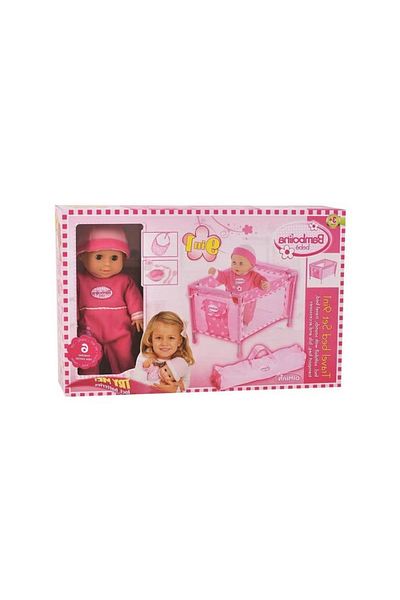 BAMBOLİNA 9-In-1 Travel Bed Set