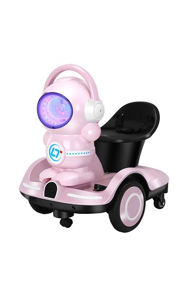 rexa Kids Ride on Electric Vehicles Cartoon Push Racer With LED Lights Balance Function