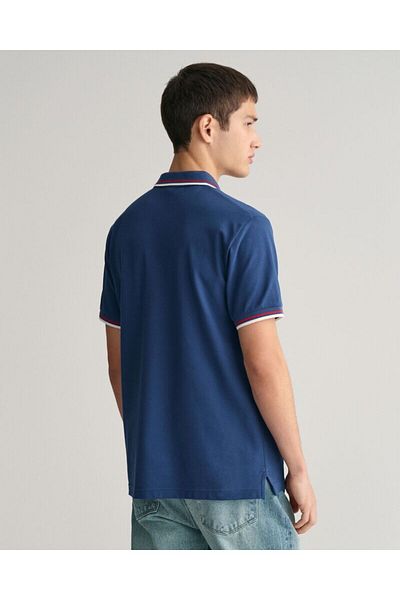 Gant 2-Color Tipped Piqué Polo Shirt