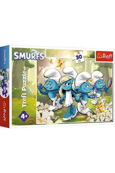 Trefl PUZZLE 30 THE ADVENTURES OF THE SMURFS