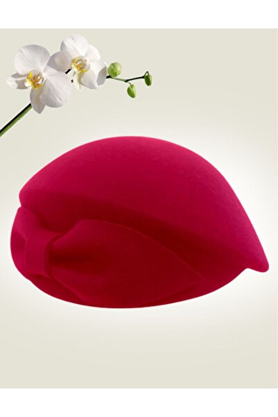 Confortino Luxury women's felt hat with a corner toca - ONE SIZE, ADJUSTABLE