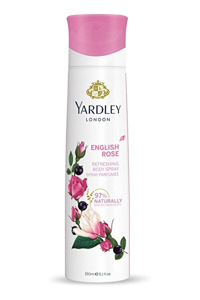 YARDLEY بخاخ الجسم برائحة الورد الإنجليزي للنساء