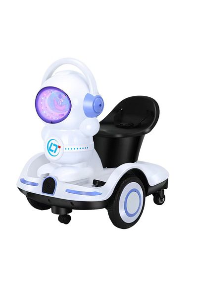 rexa Kids Ride on Electric Vehicles Cartoon Push Racer With LED Lights Balance Function