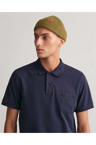 Gant Tonal Shield Polo Shirt