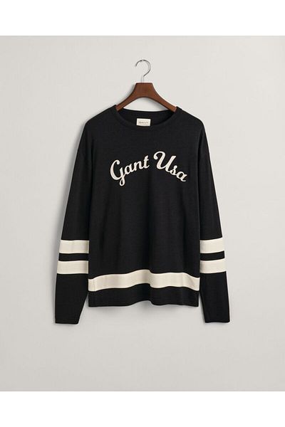 Gant Script Graphic Long Sleeve T-Shirt