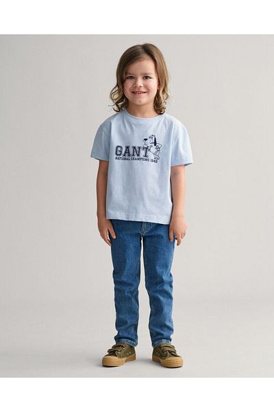 Gant Kids Dog Print T-Shirt