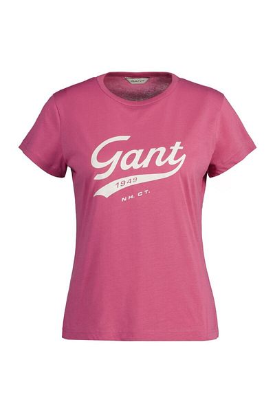 Gant Regular Fit Script Graphic T-Shirt