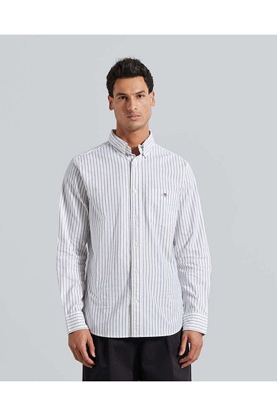 Gant Regular Fit Oxford Stretch Stripe Shirt