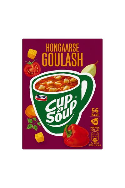 Unox Cup-a-soup Instant Hungarian Goulash Soup 3 x 16 g