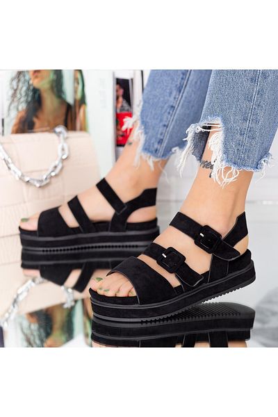 mei Sandale Dama LM360 Negru |