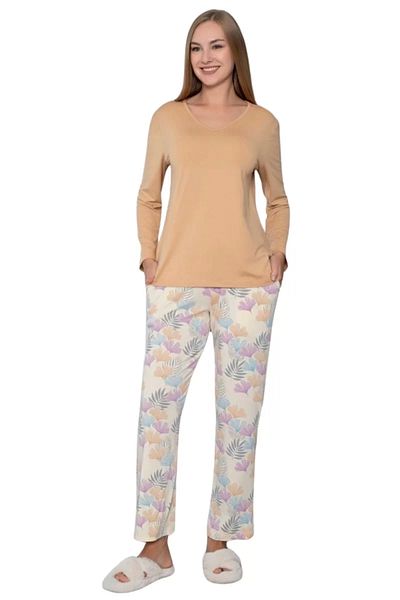 ALFA AKSESUAR 03 Limissi viscose women's pajama set