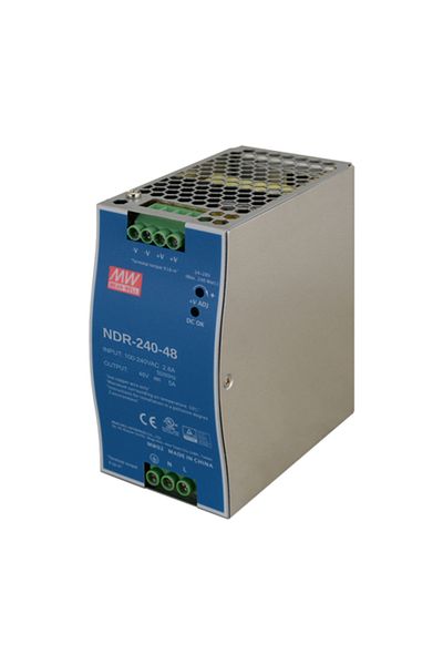 Meanwell Sursă de alimentare în comutație, 48V / 5A, șină DIN - MEAN WELL NDR-240-48