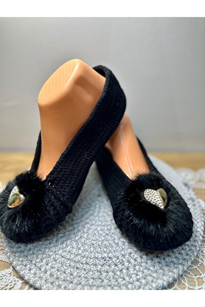 SBD EL ÖRGÜSÜ KEÇE TABANLI PATİK