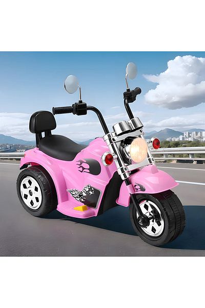 rexa Electric Ride-On Bike for Kids – 40 cm, Battery Operated Motorcycle Toy with Lights & Sound