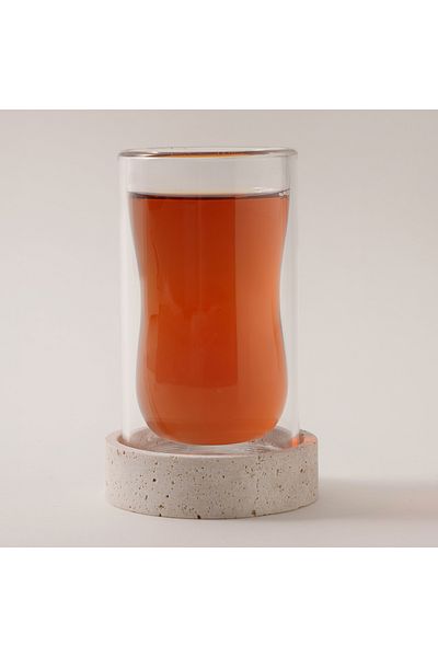Dallaty 6pcs tea cups set travertine collection