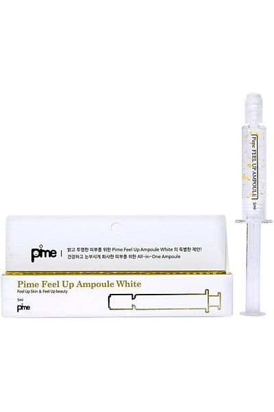 PIME White Ampoule 5ml – Brightening, Firming, Gold-Enriched Anti-Aging Serum for Radiant Skin