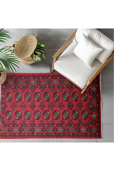 Alkaffary Red Bashayer carpets, various sizes