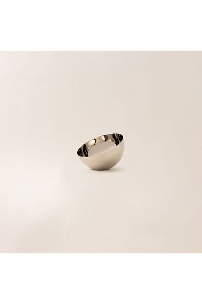Dallaty Oulfa silver steel nuts bowl