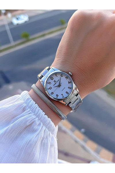 Daniel Klein Women's Wrist Watch+Bracelet with Numerals Dial 3 Atm Water Resistant 2 Years Warranty Kn046.Dk3