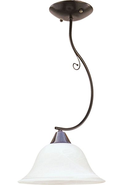 ERS TE Olga Pendant Black White 1xE27 60W