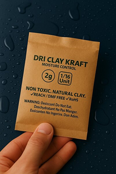 Valley DRİ CLAY KRAFT PAKET NEM ALICI KÜF ÖNLEYİCİ 2GR 100 ADET