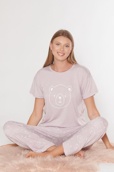 Alperi Short Sleeve Pajama Set 780-57