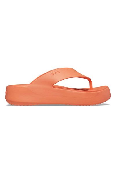 Crocs Getaway Platform Flip 38-39 EU - W8 US Orange - Sunkissed