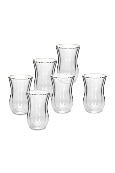 Veer Arabic Tea Cups 6 Pieces Double Wall