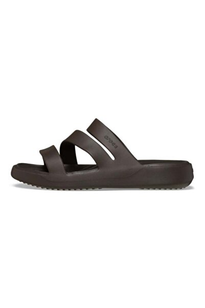Crocs Getaway Strappy Slippers - Espresso