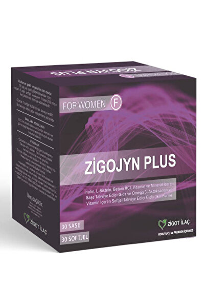 ZİGOT İLAÇ Zigojyn Plus F for Women - Premium Kadın Multivitamin