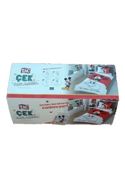 Taç Bed linen 1 person, TAC Disney 3 pieces, Mickey Mouse Calendar
