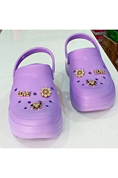 DB Papuci înalți pentru femei cu piatră