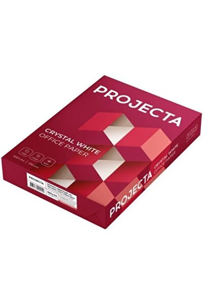 PROJECTA Ultra A4 Copy Paper, 80 GSM, Crystal White, Premium Grade 'A', 500 Sheets, Chlorine-Free, Eco-Certif
