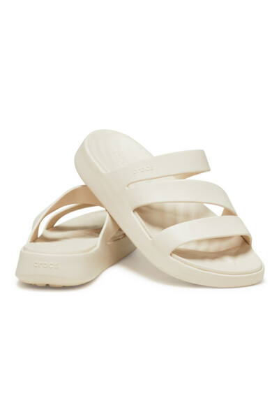 Crocs Getaway Strappy Slippers - Stucco