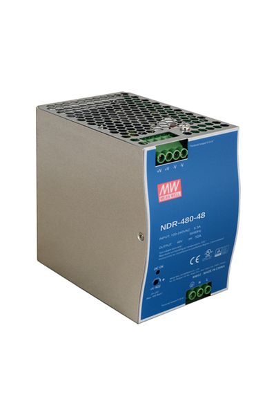 Meanwell Sursă de alimentare în comutație, 48V / 10A, șină DIN - MEAN WELL NDR-480-48