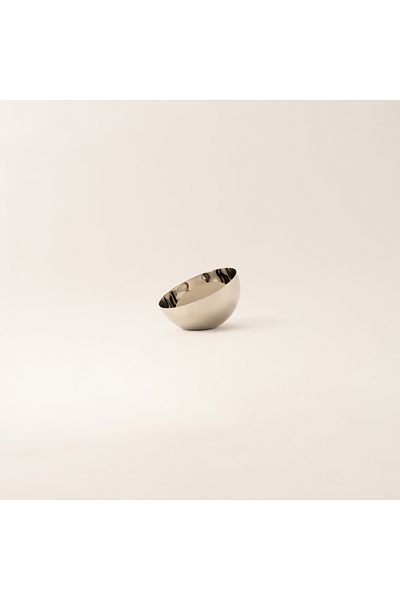 Dallaty Oulfa silver steel nuts bowl