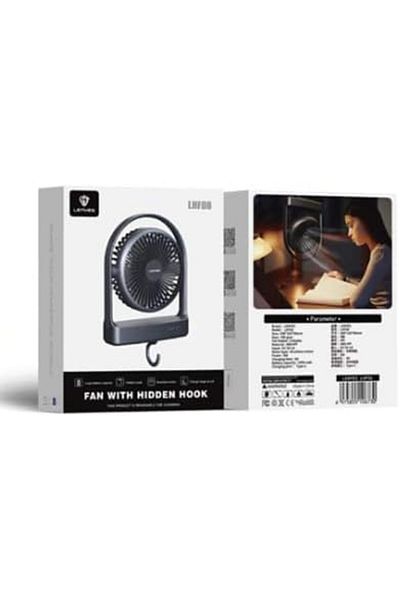 Lenyes Lhf06 Portable Usb Rechargeable Mini Fan With Adjustable Speeds Quiet Operation
