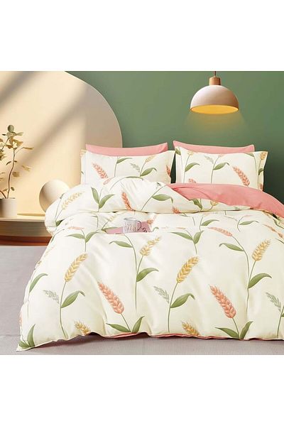 Pucioasa 100% cotton percale bed linen, 1 person, Pucioasa, PRC118