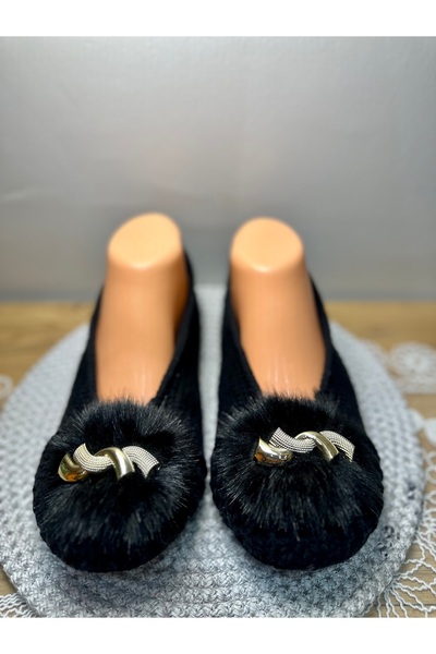 SBD EL ÖRGÜSÜ KEÇE TABANLI PATİK