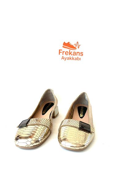 NEWGÜLTEKİN Very Stylish Ballet Flat with Genuine Leather Confort Design