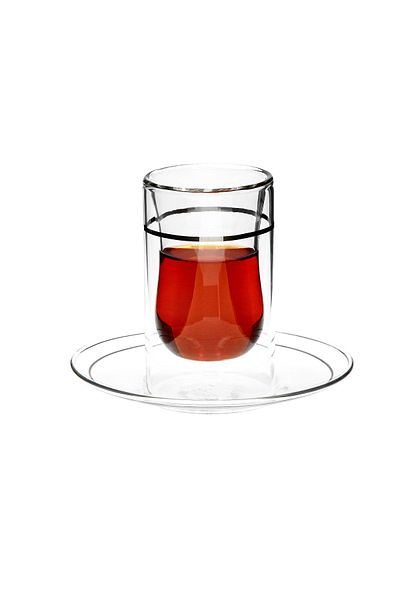 Generic Arabic Tea Cup Set 12Pc Silver
