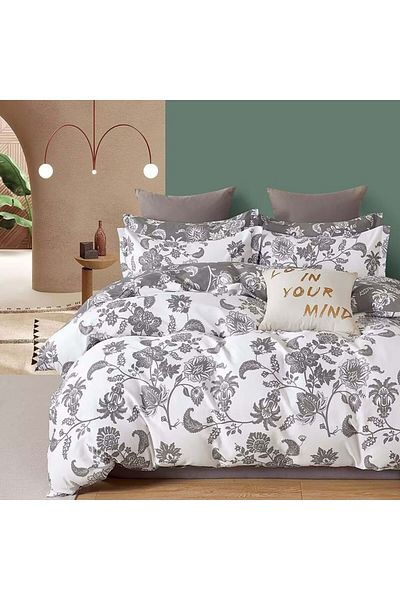 Pucioasa 100% cotton percale bed linen, 1 person, Pucioasa, PRC85