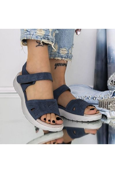 PIAODU Women's Sandals TLH13 Dark Blue |