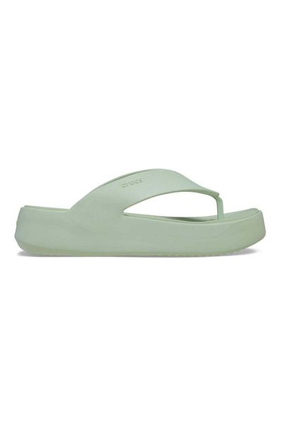 Crocs Getaway Platform Flip 37-38 Eu - W7 Us Green - Plaster